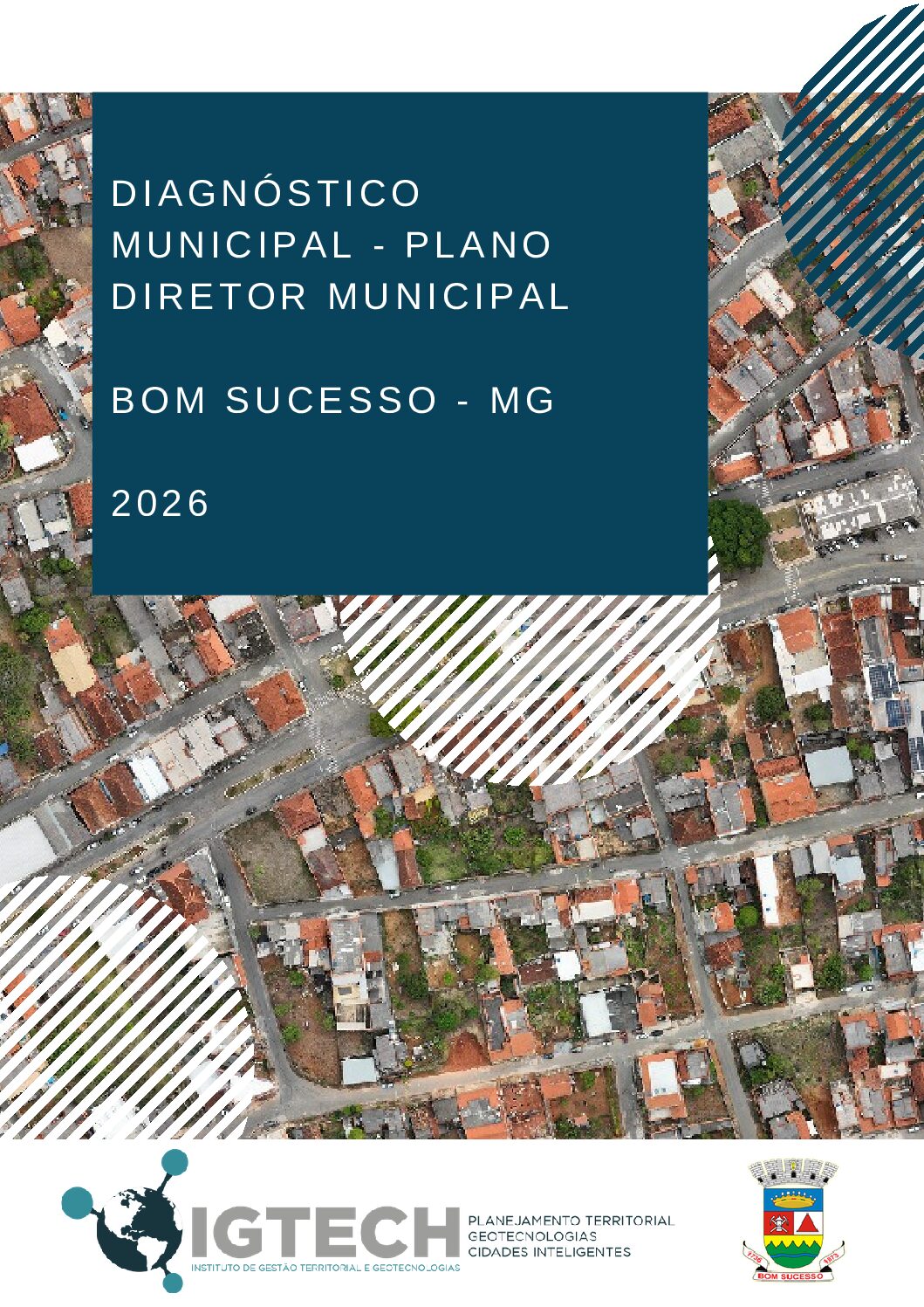 Capa do Diagnóstico Urbano Territorial de Bom Sucesso