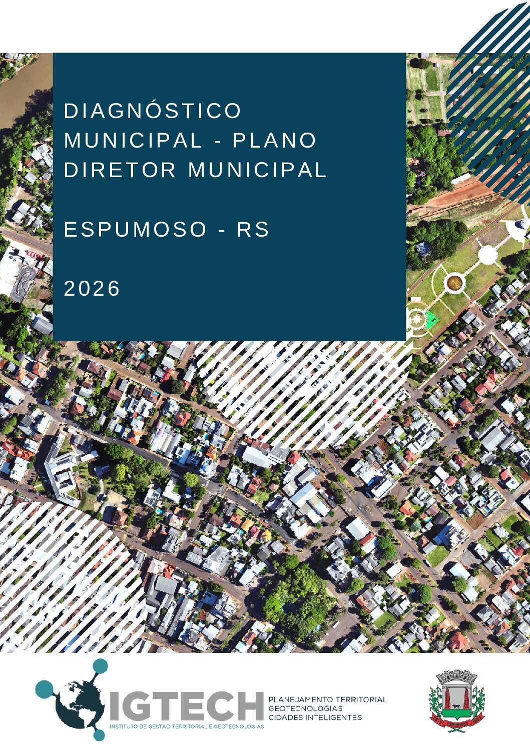 Capa do Diagnóstico Urbano Territorial de Espumoso